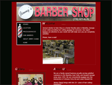 Tablet Screenshot of jimmychandbarber.com